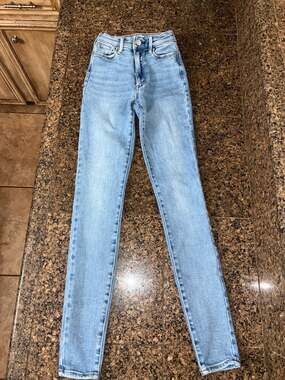 PacSun Super High Rise Jegging Size 22 Light Wash